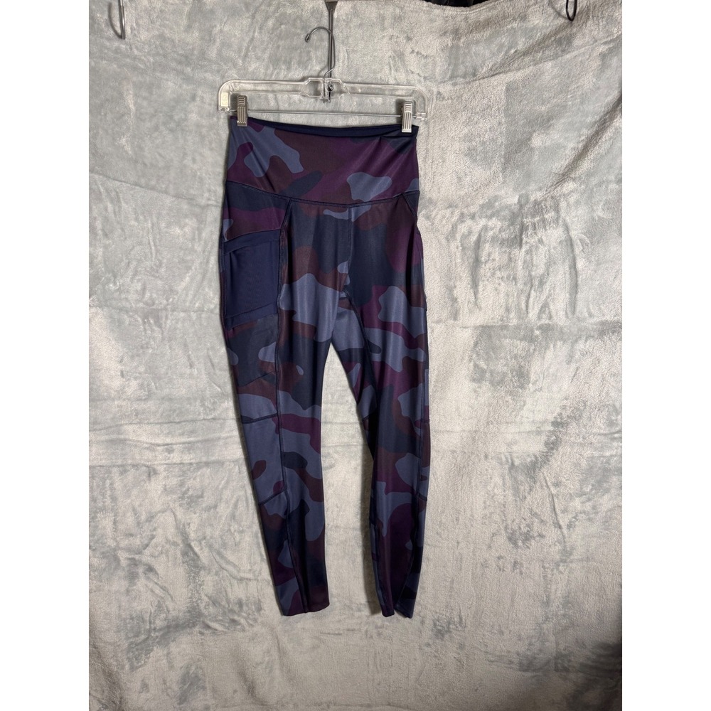 Columbia Omni Shade Camo Leggings Pockets Athleisure Womens Small S